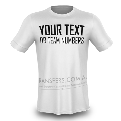 Iron On Sports Numbers Iron On Transfers Australia - Iron On Transfer Guy